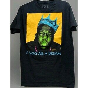 Notorious B.I.G. Brooklyn Mint Tee M It Was All a Dream Hip Hop Rap Shirt EUC